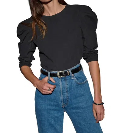 Nation Ltd Elouise Top In Jet Black