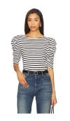 Nation Ltd Emery Boat Neck Top