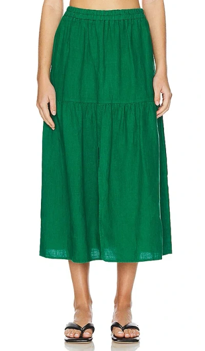 Nation Ltd Esmeralda Skirt In Verdant Green