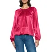 Nation Ltd Eveline Raglan Top In Raspberry Jam In Multi
