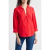 Nation Ltd Everlee Pima Cotton Popover Top