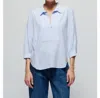 Nation Ltd Everlee Stripe Shirt In Mini Stripe