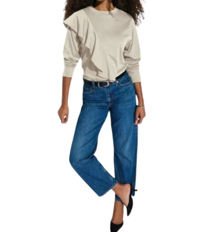 Nation Ltd Farrah Top In Parchment In Neutral