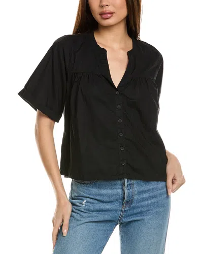Nation Ltd Filippa Swingy Blouse In Black