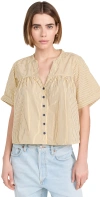 Nation Ltd Filippa Swingy Blouse Polo Lounge In Polo Lounge