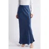 Nation Ltd Gaia Bias Cut Maxi Skirt