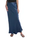 Nation Ltd Gaia Bias Cut Maxi Skirt In Deep Space In Multi