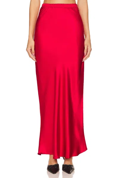 Nation Ltd Gaia Maxi Skirt In Heartbeat In Animal Print