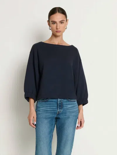 Nation Ltd Geri Long Sleeve Sweatshirt In Night Sky In Blue
