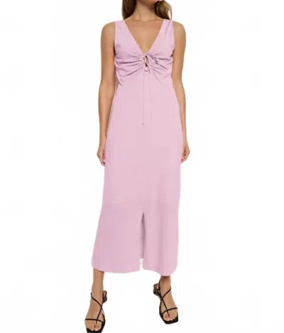 Nation Ltd Gracie Midi Dress In Lavender In Pink