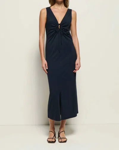 Nation Ltd Gracie Tank Dress In Navy Night Sky In Blue