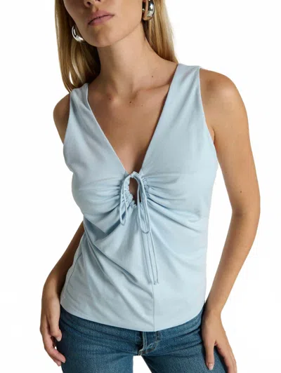 Nation Ltd Gracie Top In Sky In Blue