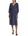 Nation Ltd Graciela Gathered Dress In Purple