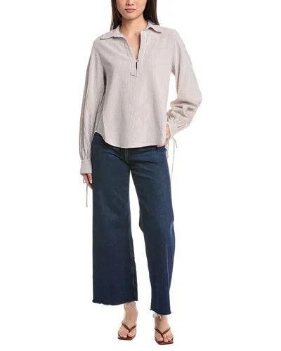 Nation Ltd Harris Shirt In Gray