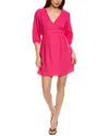 Shop Nation Ltd Hedy Mini Dress In Pink