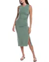 Nation Ltd Iris Midi Dress In Green