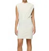 Nation Ltd Jac Muscle Mini Dress In Porcelain In Multi