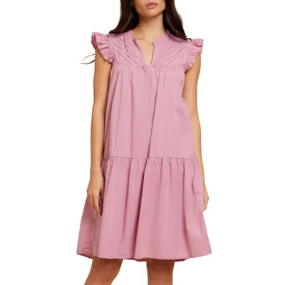 Nation Ltd Jasmine Mini Dress In Slipper In Multi