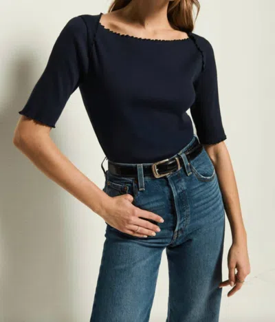 Nation Ltd Julee Top In Night Sky In Blue
