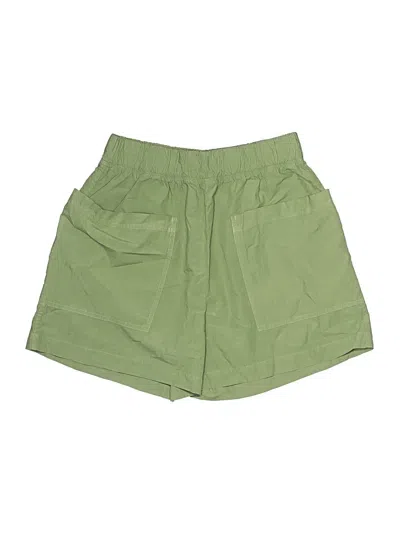 Pre-owned Nation Ltd Khaki Shorts In Green
