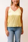 Nation Ltd Lakota V-neck Cami In Butter In Multi