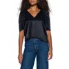 Nation Ltd Lena Puff Sleeve Satin Top