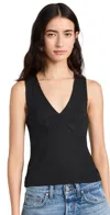 Nation Ltd Leticia Halter Top In Jet Black
