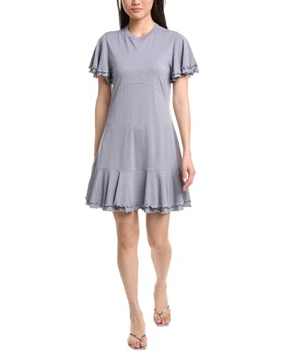 Nation Ltd Lizzy Mini Dress In Gray