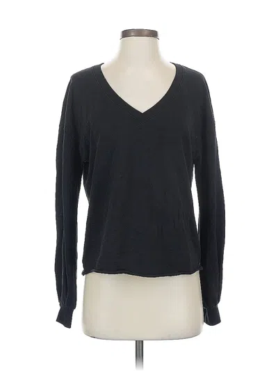 Pre-owned Nation Ltd Long Sleeve T-shirt In Gray