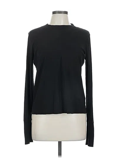 Pre-owned Nation Ltd Long Sleeve Top Black Turtleneck Tops