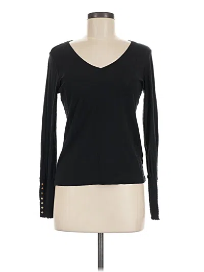 Pre-owned Nation Ltd Long Sleeve T-shirt In Black