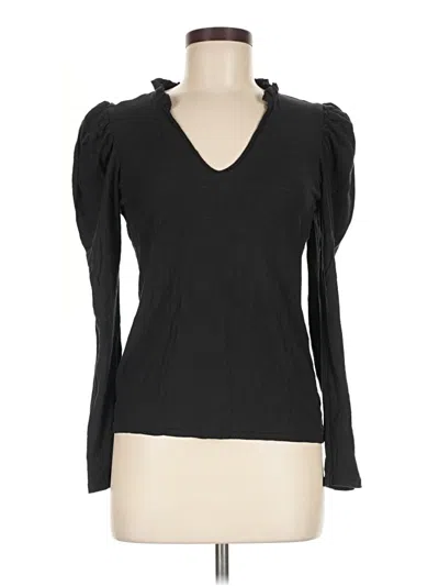 Pre-owned Nation Ltd Long Sleeve T-shirt In Black