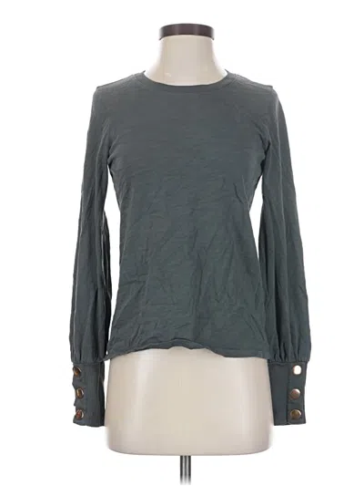 Pre-owned Nation Ltd Long Sleeve T-shirt In Gray