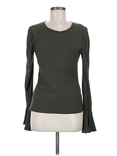 Pre-owned Nation Ltd Long Sleeve T-shirt In Green