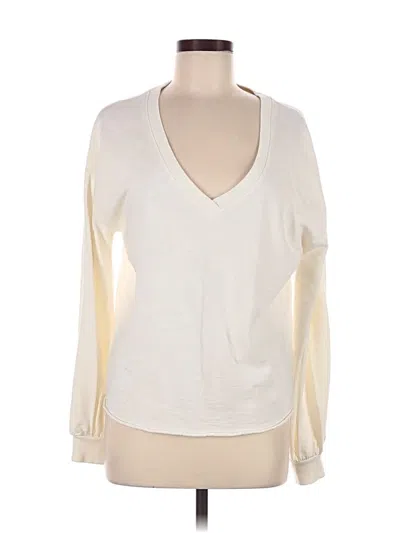 Pre-owned Nation Ltd Long Sleeve T-shirt In Ivory