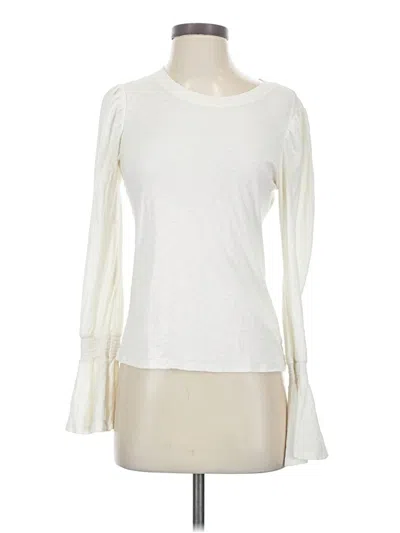 Pre-owned Nation Ltd Long Sleeve T-shirt In Ivory