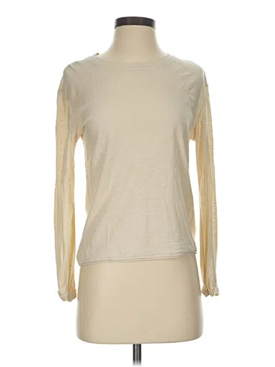 Pre-owned Nation Ltd Long Sleeve T-shirt In Ivory