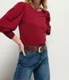 Nation Ltd Loren Tee In Danish Red