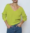 Nation Ltd Lourde Sweater In Citronelle In Multi