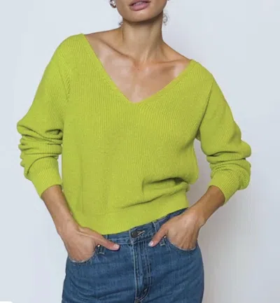 Nation Ltd Lourde Sweater In Citronelle In Multi