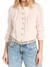 Nation Ltd Luanne Top In Cream Puff In White