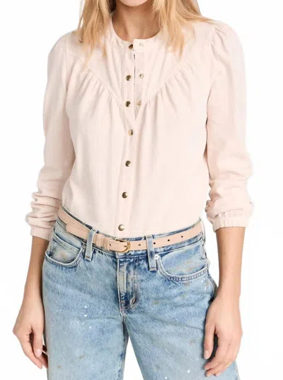 Nation Ltd Luanne Top In Cream Puff In White