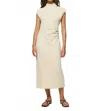 Nation Ltd Marceline Midi Dress In Parchment In White