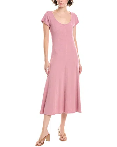 Nation Ltd Mariana Midi Dress In Pink