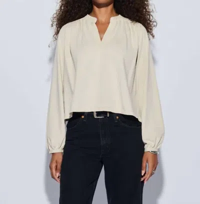 Nation Ltd Maya Top In Parchment In Beige