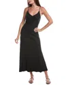 Nation Ltd Melanie Rib Tank Midi Dress In Black
