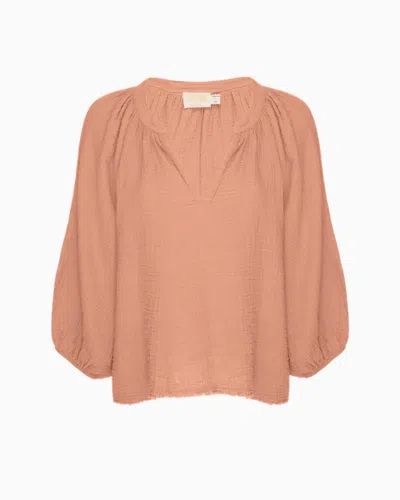 NATION LTD MIMI ROMANCE TEE IN BISOU