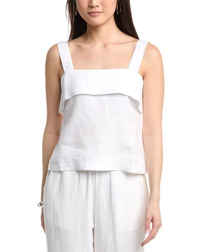 Nation Ltd Misti Linen Tank In White