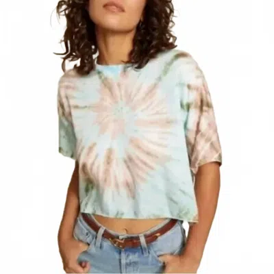 Nation Ltd Nadia Crop Tee In Dreamsicle In Multi
