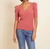 Nation Ltd Nancy Top In Rosehip